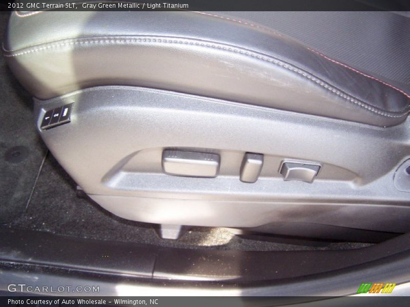 Gray Green Metallic / Light Titanium 2012 GMC Terrain SLT