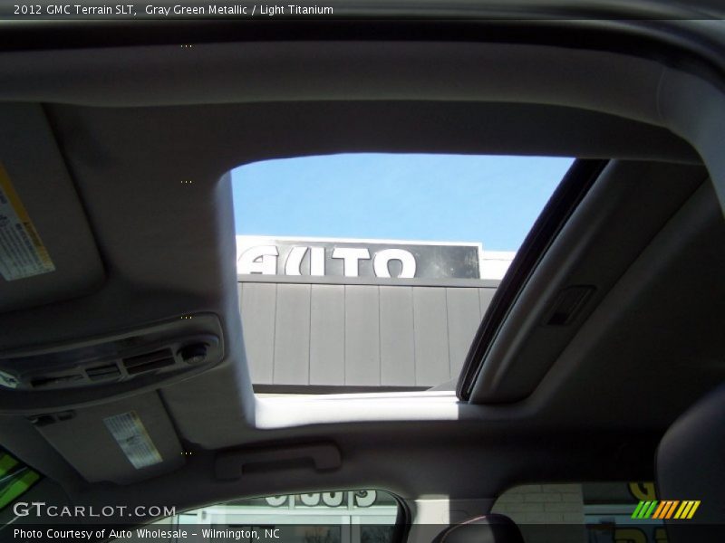Gray Green Metallic / Light Titanium 2012 GMC Terrain SLT