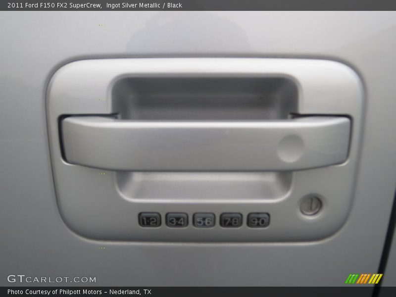 Ingot Silver Metallic / Black 2011 Ford F150 FX2 SuperCrew