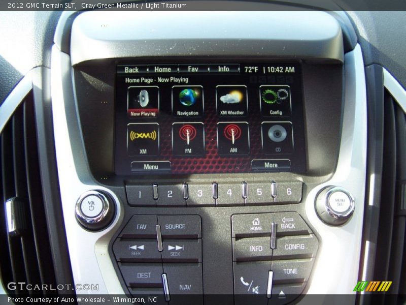 Gray Green Metallic / Light Titanium 2012 GMC Terrain SLT