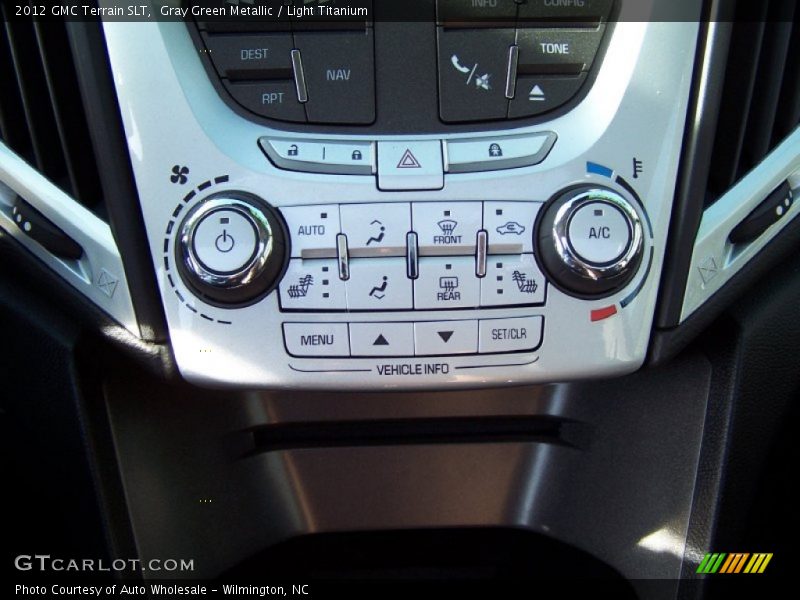 Gray Green Metallic / Light Titanium 2012 GMC Terrain SLT
