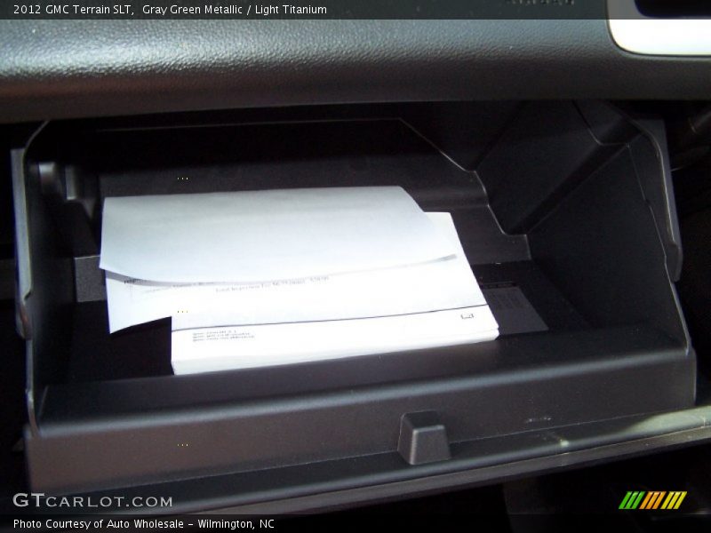 Gray Green Metallic / Light Titanium 2012 GMC Terrain SLT