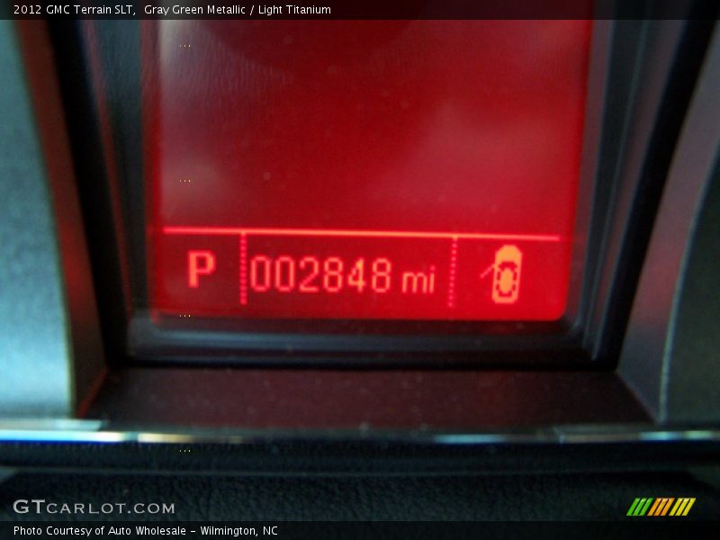 Gray Green Metallic / Light Titanium 2012 GMC Terrain SLT