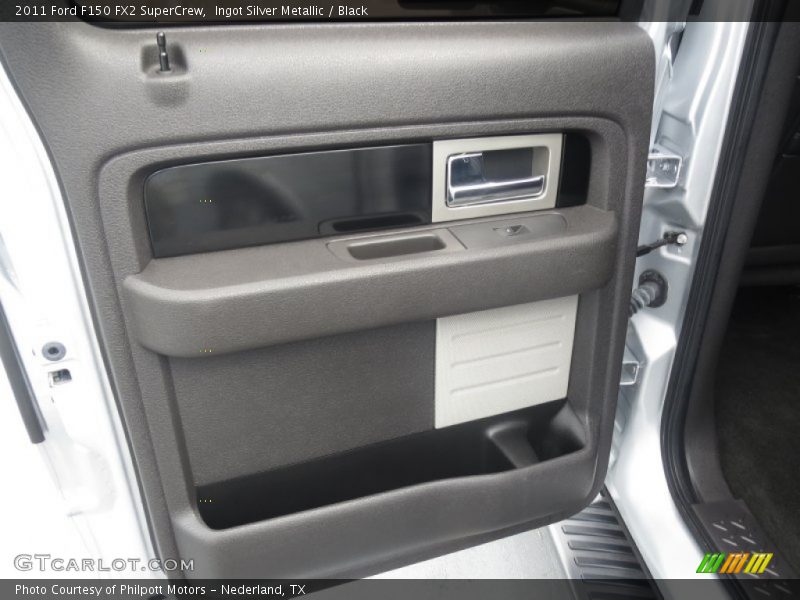 Ingot Silver Metallic / Black 2011 Ford F150 FX2 SuperCrew