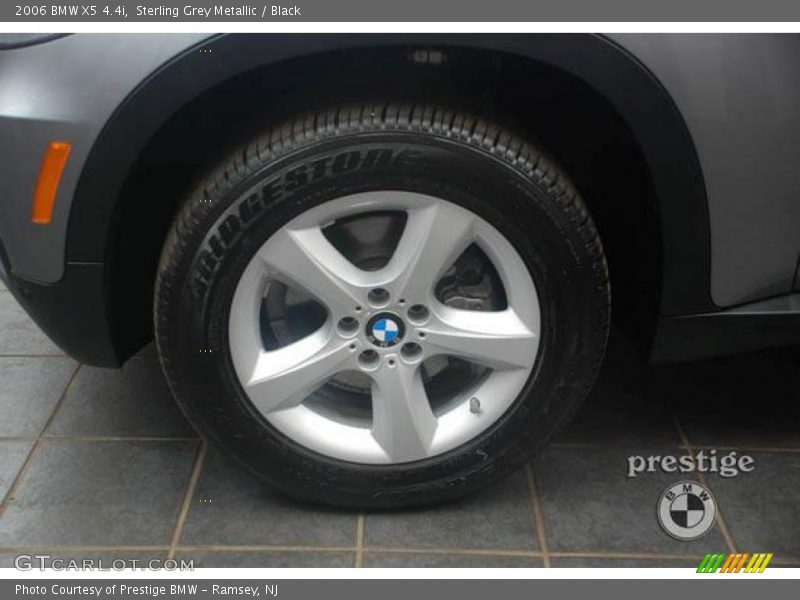 Sterling Grey Metallic / Black 2006 BMW X5 4.4i