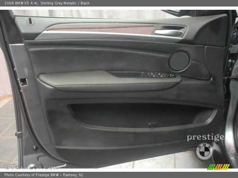 Sterling Grey Metallic / Black 2006 BMW X5 4.4i