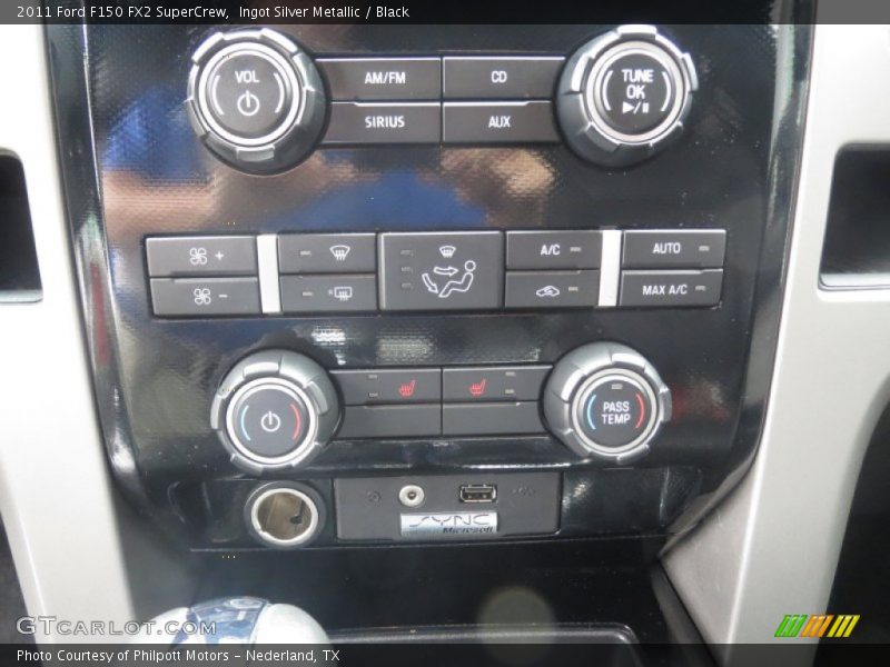 Controls of 2011 F150 FX2 SuperCrew
