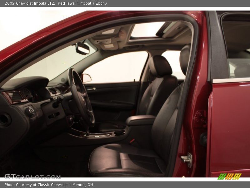 Red Jewel Tintcoat / Ebony 2009 Chevrolet Impala LTZ