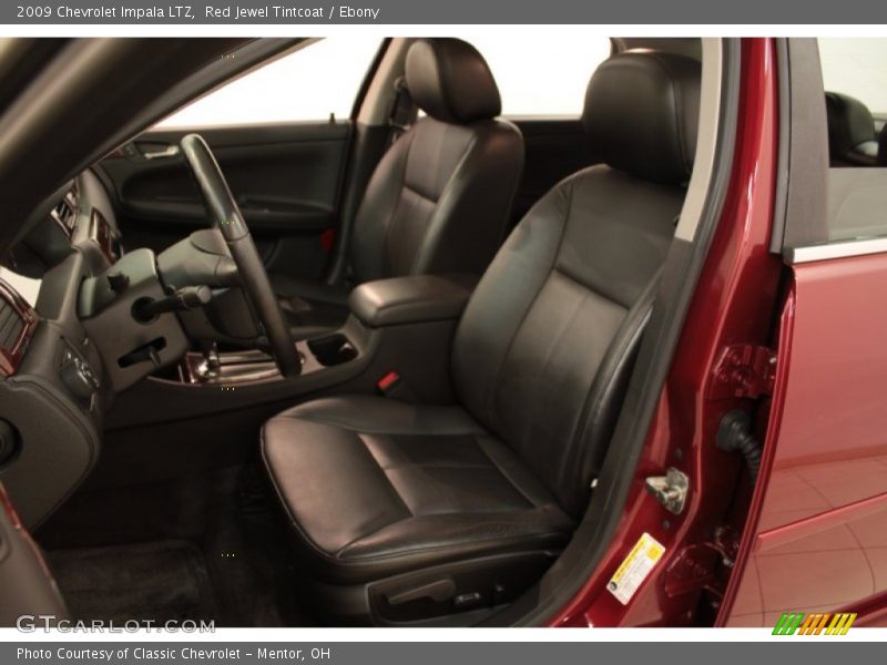 Red Jewel Tintcoat / Ebony 2009 Chevrolet Impala LTZ