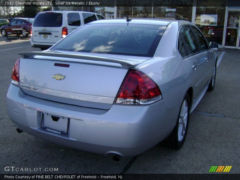 Silver Ice Metallic / Ebony 2012 Chevrolet Impala LTZ