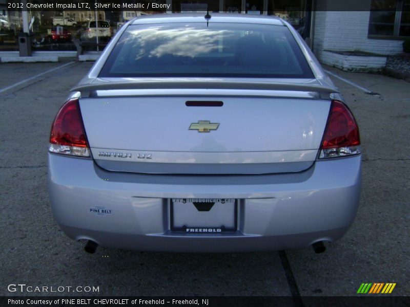 Silver Ice Metallic / Ebony 2012 Chevrolet Impala LTZ