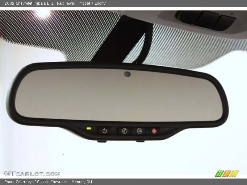 Red Jewel Tintcoat / Ebony 2009 Chevrolet Impala LTZ