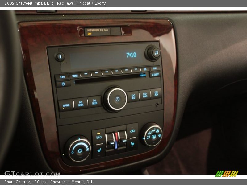 Red Jewel Tintcoat / Ebony 2009 Chevrolet Impala LTZ