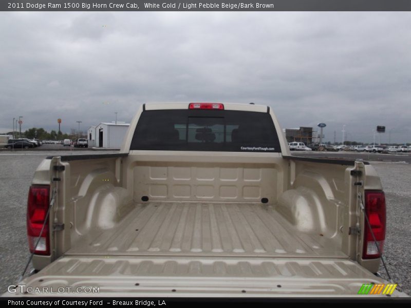 White Gold / Light Pebble Beige/Bark Brown 2011 Dodge Ram 1500 Big Horn Crew Cab