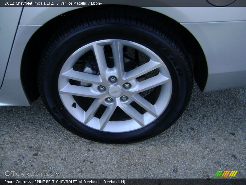 Silver Ice Metallic / Ebony 2012 Chevrolet Impala LTZ