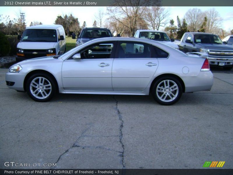 Silver Ice Metallic / Ebony 2012 Chevrolet Impala LTZ