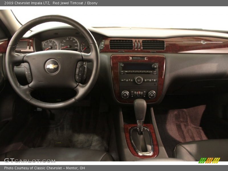 Red Jewel Tintcoat / Ebony 2009 Chevrolet Impala LTZ
