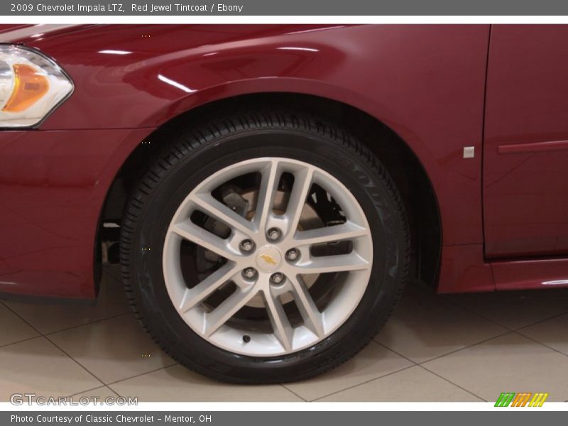 Red Jewel Tintcoat / Ebony 2009 Chevrolet Impala LTZ