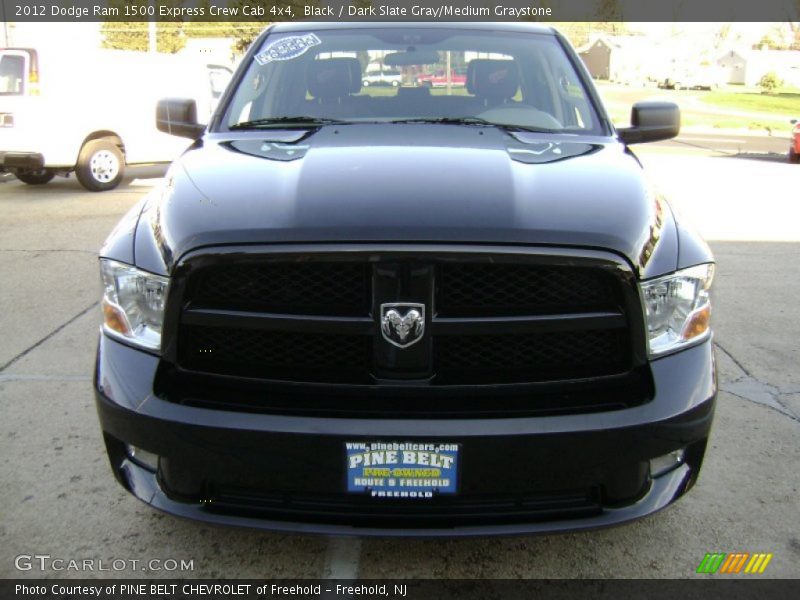 Black / Dark Slate Gray/Medium Graystone 2012 Dodge Ram 1500 Express Crew Cab 4x4