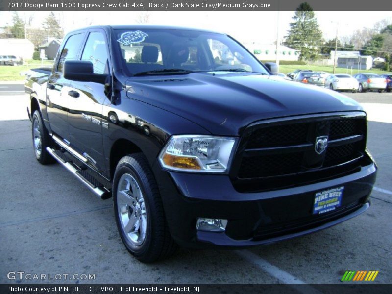 Black / Dark Slate Gray/Medium Graystone 2012 Dodge Ram 1500 Express Crew Cab 4x4