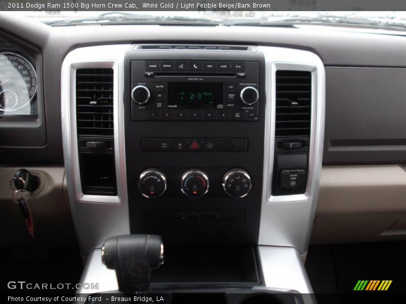 White Gold / Light Pebble Beige/Bark Brown 2011 Dodge Ram 1500 Big Horn Crew Cab