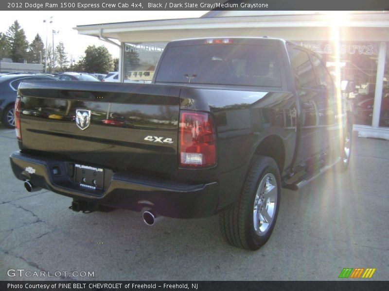 Black / Dark Slate Gray/Medium Graystone 2012 Dodge Ram 1500 Express Crew Cab 4x4