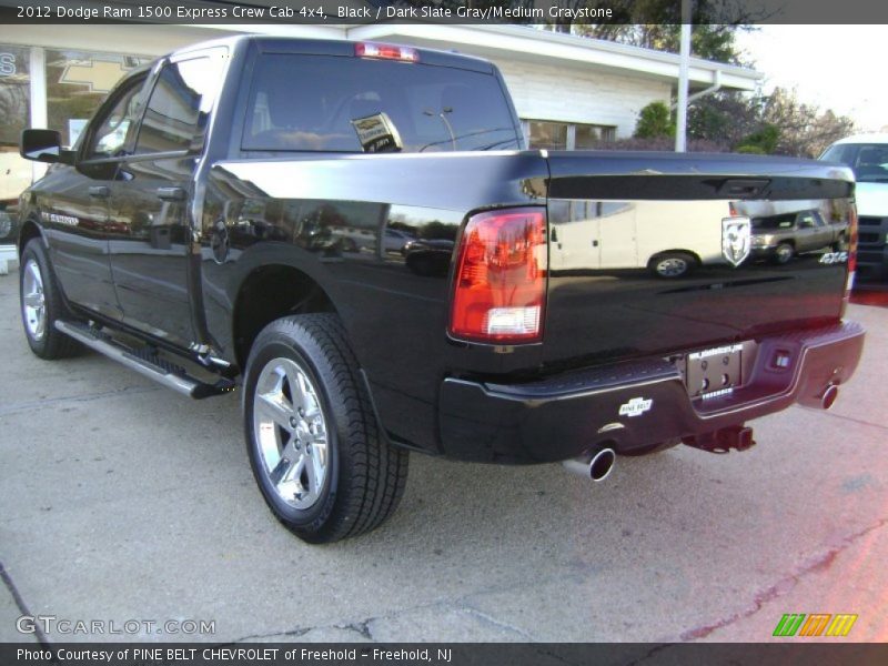 Black / Dark Slate Gray/Medium Graystone 2012 Dodge Ram 1500 Express Crew Cab 4x4