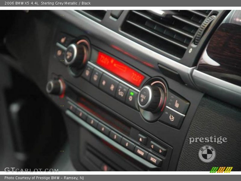 Sterling Grey Metallic / Black 2006 BMW X5 4.4i