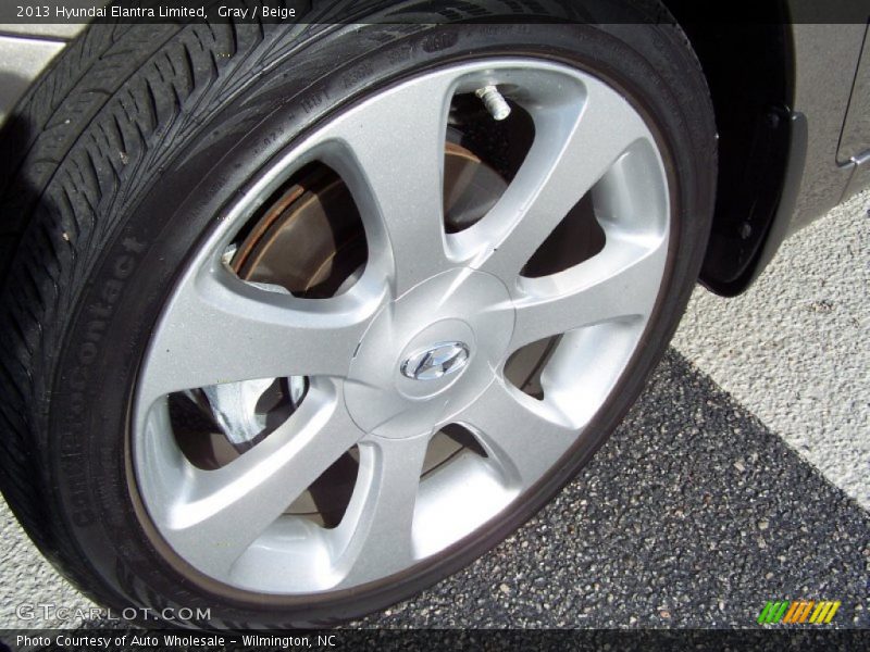 Gray / Beige 2013 Hyundai Elantra Limited