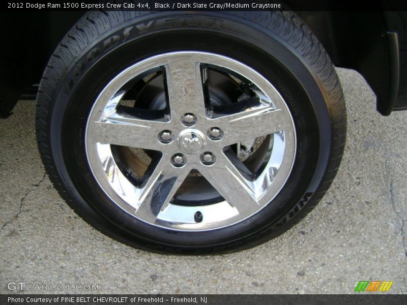 Black / Dark Slate Gray/Medium Graystone 2012 Dodge Ram 1500 Express Crew Cab 4x4