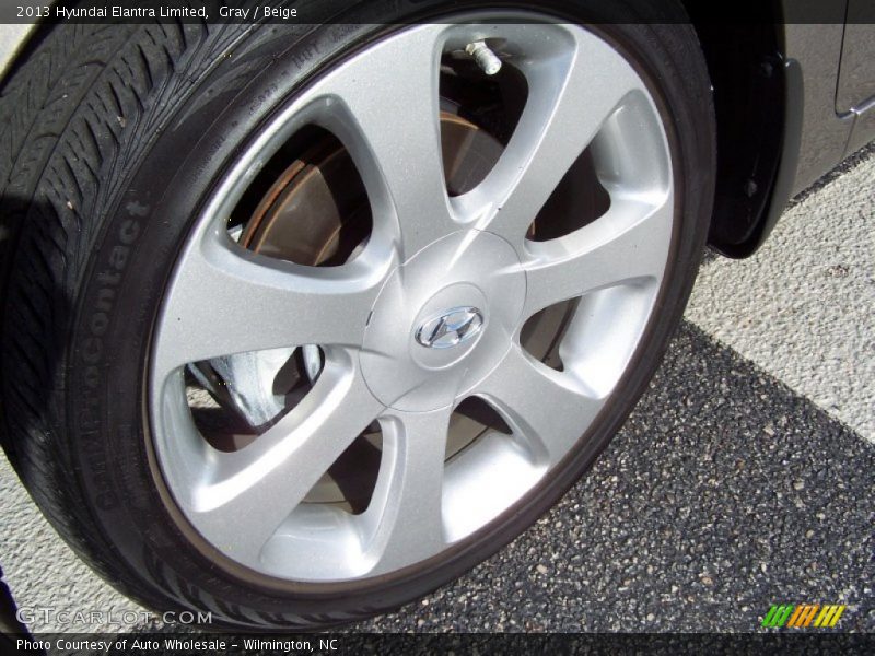 Gray / Beige 2013 Hyundai Elantra Limited