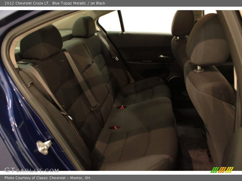 Blue Topaz Metallic / Jet Black 2012 Chevrolet Cruze LT