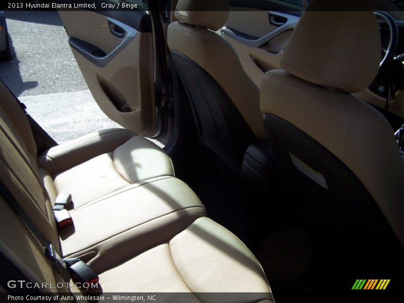 Gray / Beige 2013 Hyundai Elantra Limited