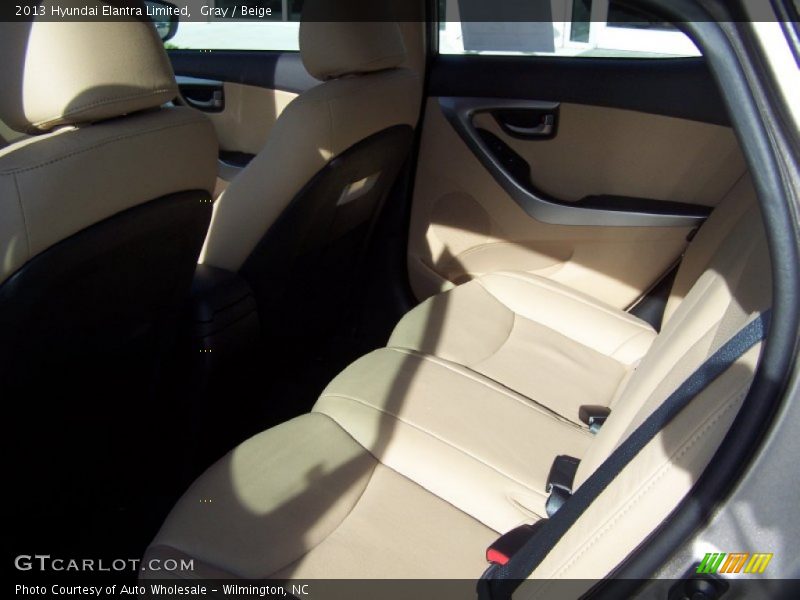 Gray / Beige 2013 Hyundai Elantra Limited