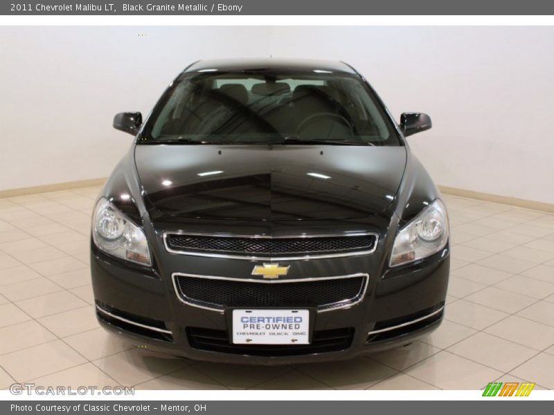 Black Granite Metallic / Ebony 2011 Chevrolet Malibu LT