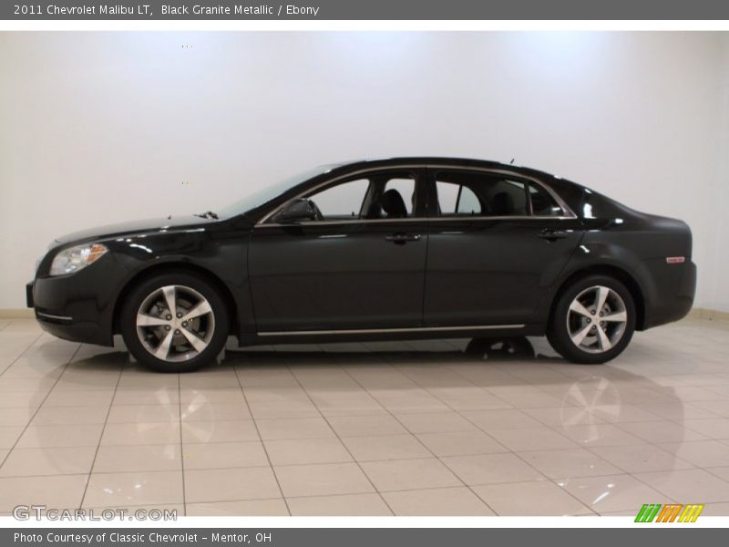 Black Granite Metallic / Ebony 2011 Chevrolet Malibu LT
