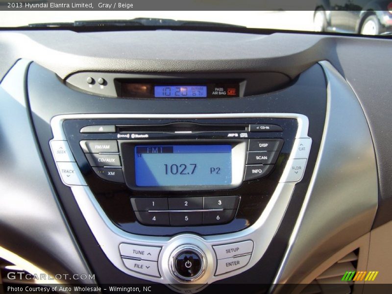 Gray / Beige 2013 Hyundai Elantra Limited