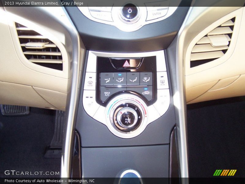 Gray / Beige 2013 Hyundai Elantra Limited