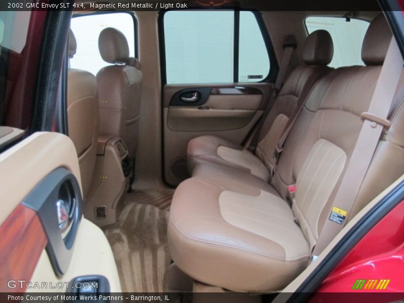 Magnetic Red Metallic / Light Oak 2002 GMC Envoy SLT 4x4