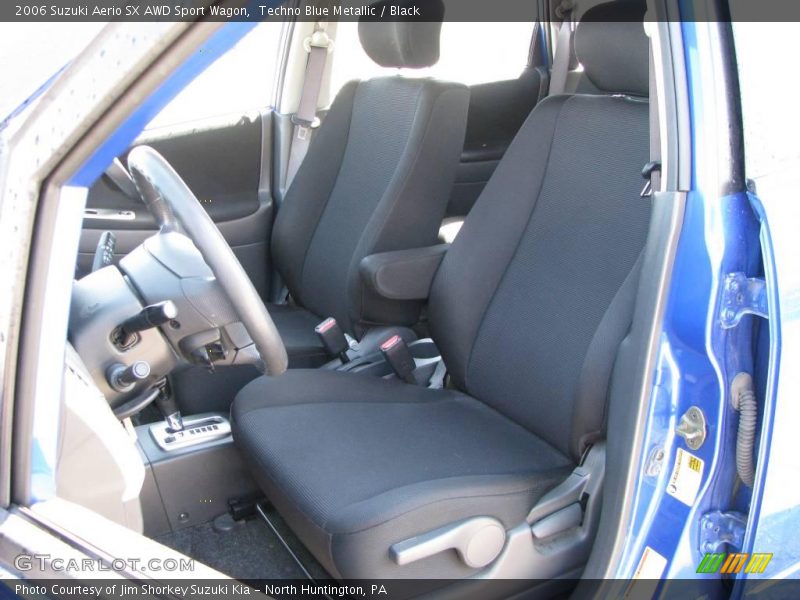 Techno Blue Metallic / Black 2006 Suzuki Aerio SX AWD Sport Wagon