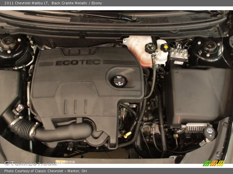 Black Granite Metallic / Ebony 2011 Chevrolet Malibu LT