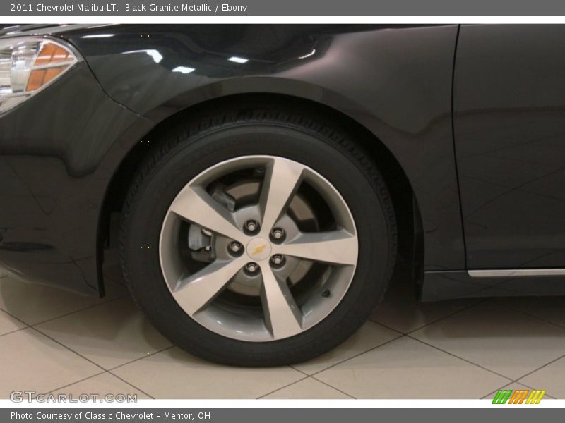 Black Granite Metallic / Ebony 2011 Chevrolet Malibu LT