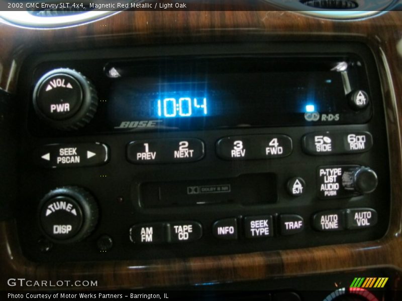 Magnetic Red Metallic / Light Oak 2002 GMC Envoy SLT 4x4