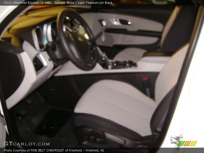 Summit White / Light Titanium/Jet Black 2013 Chevrolet Equinox LS AWD
