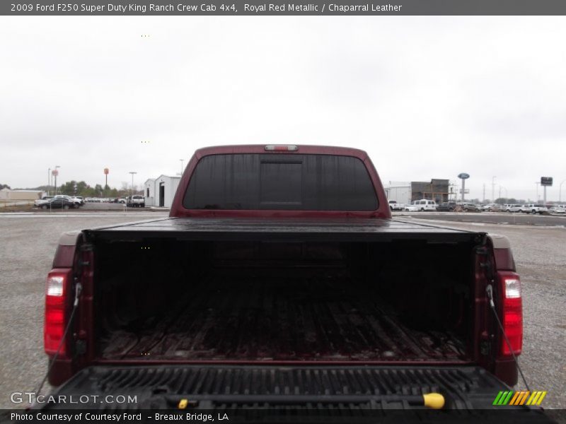 Royal Red Metallic / Chaparral Leather 2009 Ford F250 Super Duty King Ranch Crew Cab 4x4
