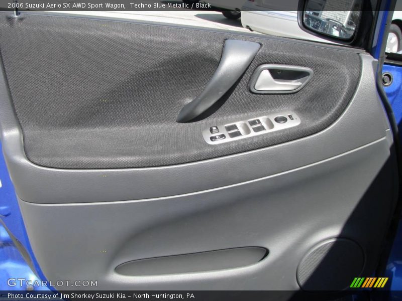 Techno Blue Metallic / Black 2006 Suzuki Aerio SX AWD Sport Wagon