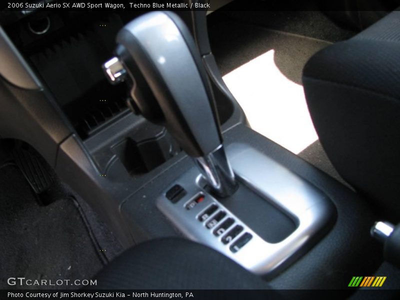 Techno Blue Metallic / Black 2006 Suzuki Aerio SX AWD Sport Wagon