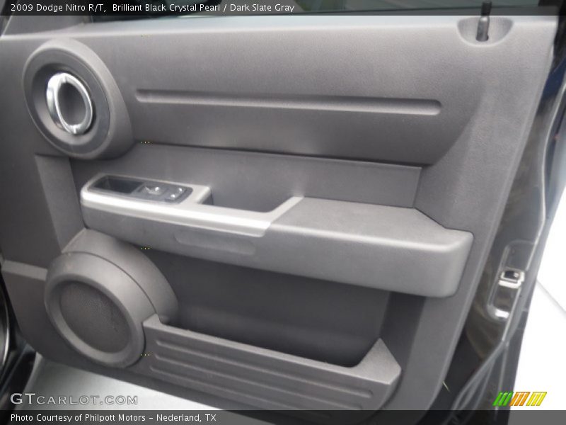 Brilliant Black Crystal Pearl / Dark Slate Gray 2009 Dodge Nitro R/T