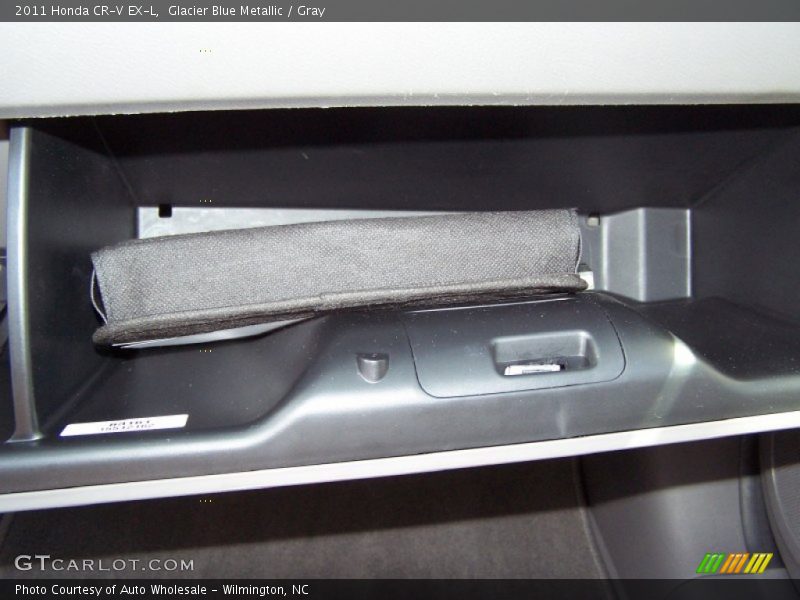 Glacier Blue Metallic / Gray 2011 Honda CR-V EX-L