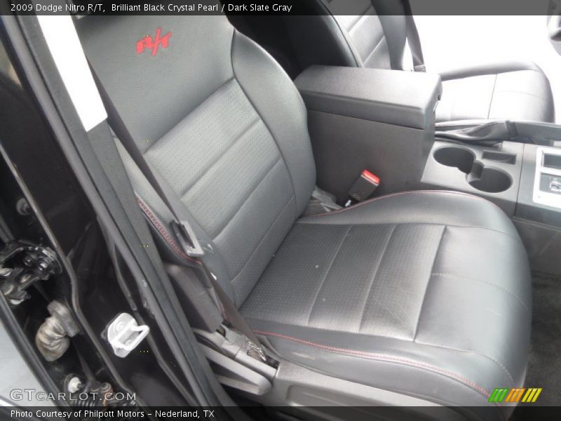 Brilliant Black Crystal Pearl / Dark Slate Gray 2009 Dodge Nitro R/T